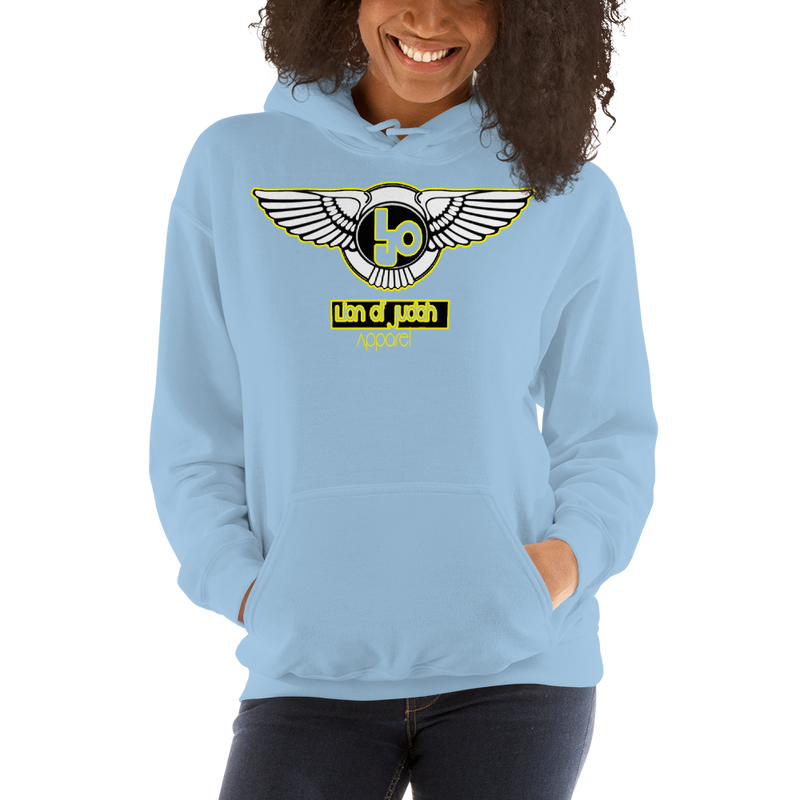 Lion Of Judah Wingz Yellow logo Unisex Hoodie