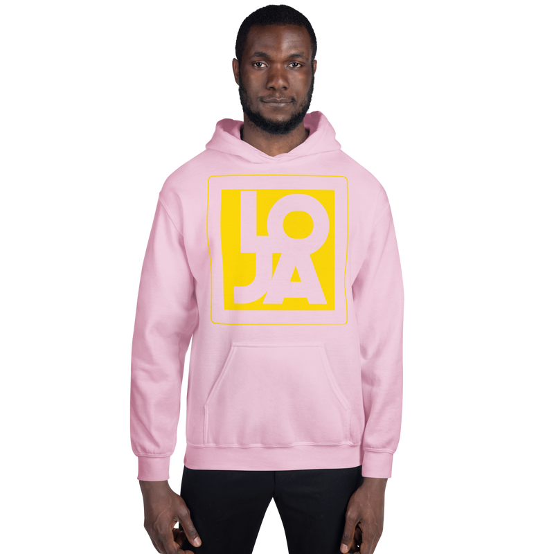 Lion Of Judah Apparel Logo High Energy bright Sun Star Yellow Unisex Hoodie