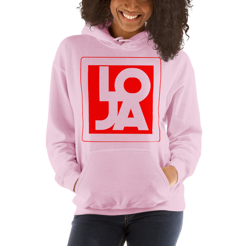 Lion Of Judah Apparel Logo Fire Engine Red Unisex Hoodie