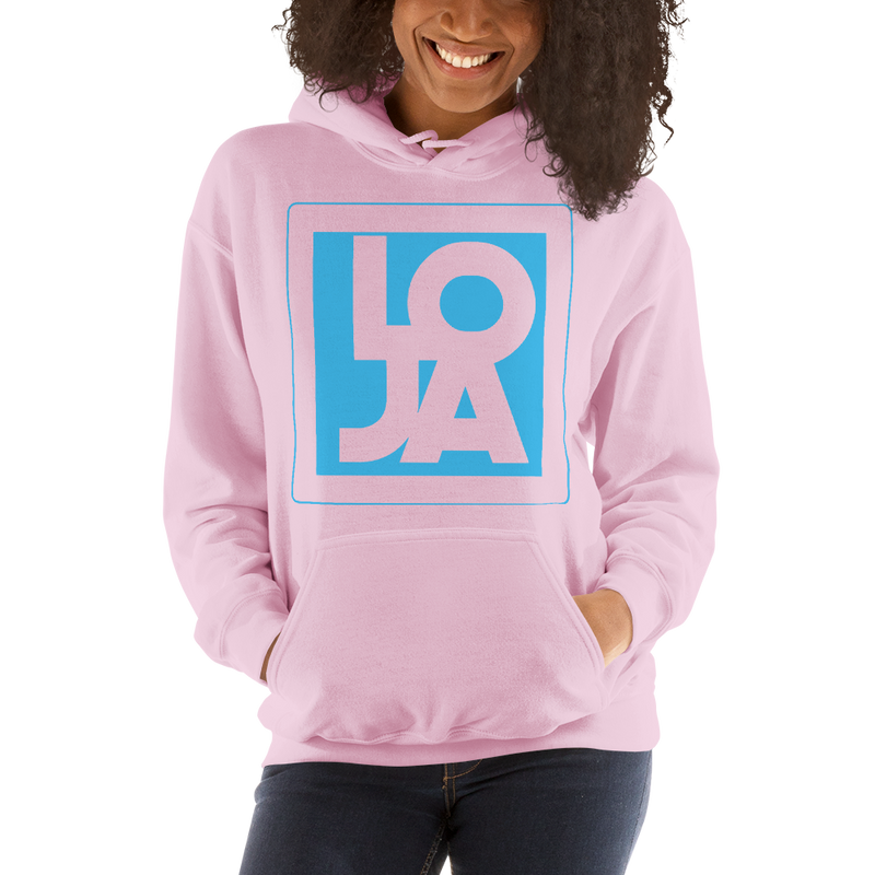 Lion Of Judah Apparel Logo Baby Blue Unisex Hoodie
