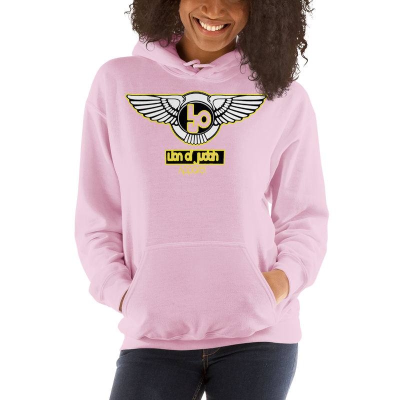 Lion Of Judah Wingz Yellow logo Unisex Hoodie