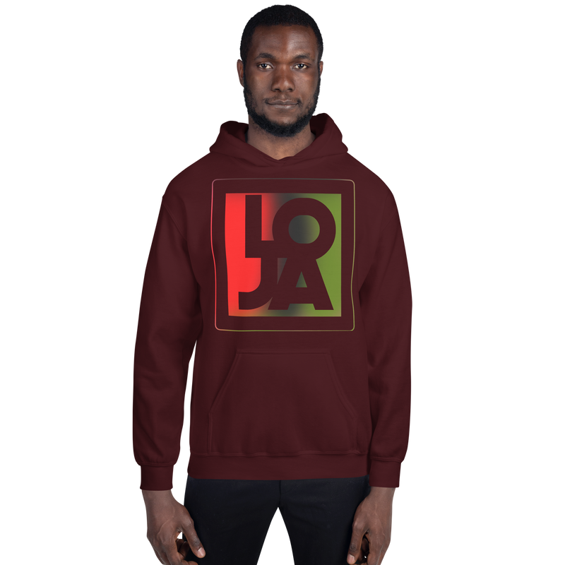 REd BlacK GreeN Lion Of Judah Apparel Logo Unisex Hoodie