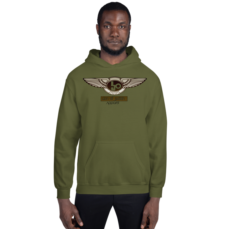 Lion Of Judah Wingz Bronze logo Unisex Hoodie