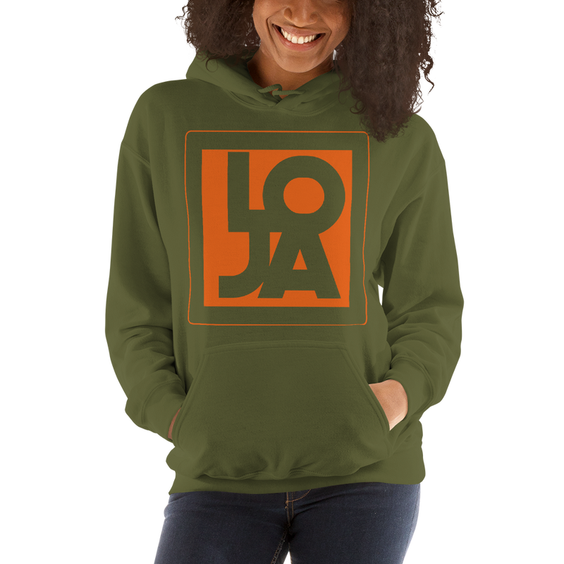Texas Longhorn Orange Lion Of Judah Apparel Logo Unisex Hoodie
