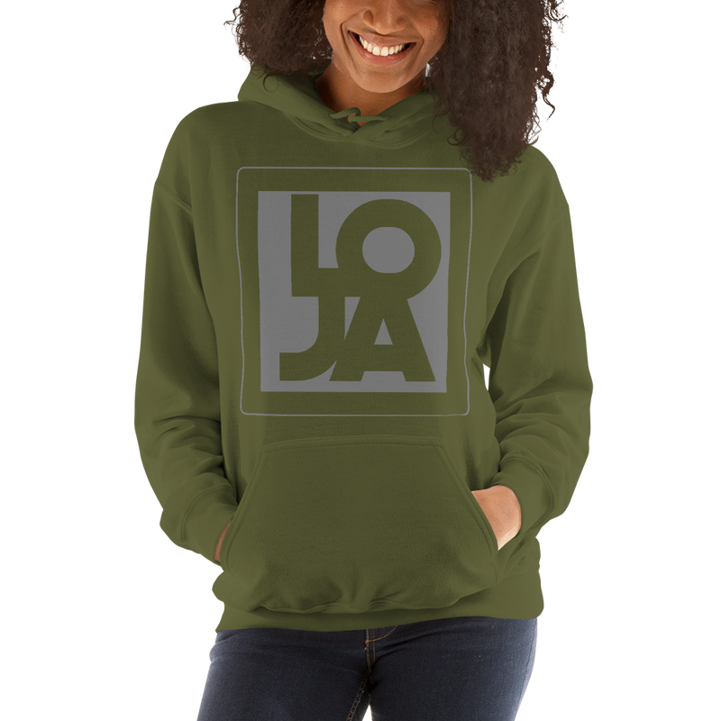 Space Grey Lion Of Judah Apparel Logo Unisex Hoodie