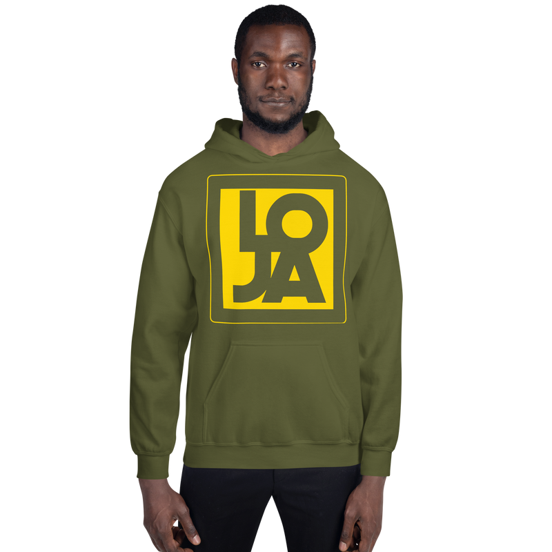 Lion Of Judah Apparel Logo High Energy bright Sun Star Yellow Unisex Hoodie
