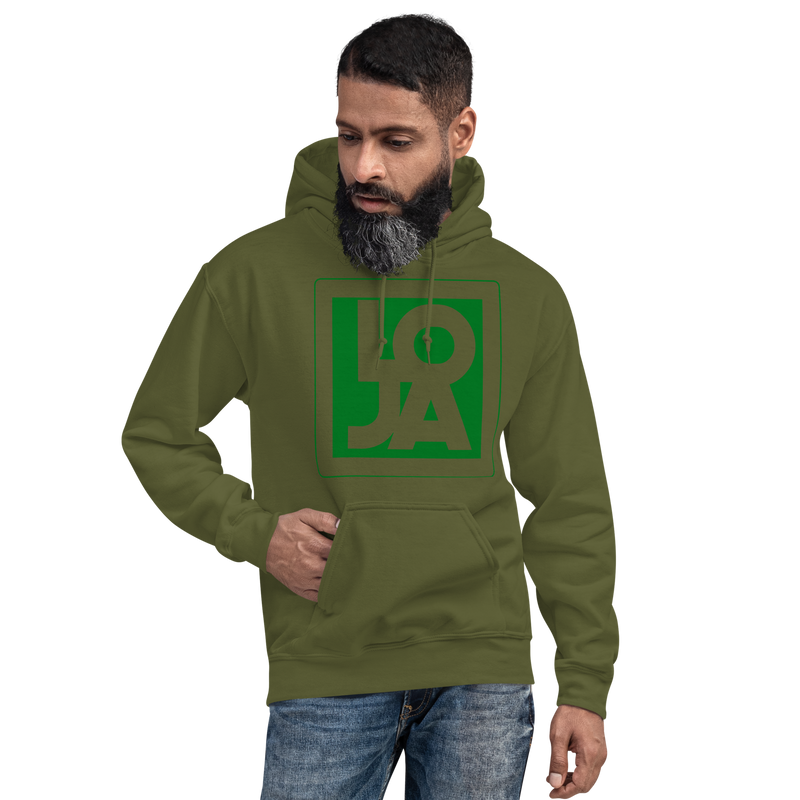 Lion Of Judah Apparel Logo Green Frog Color Unisex Hoodie