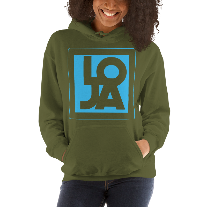 Lion Of Judah Apparel Logo Baby Blue Unisex Hoodie