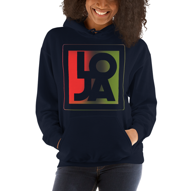 REd BlacK GreeN Lion Of Judah Apparel Logo Unisex Hoodie