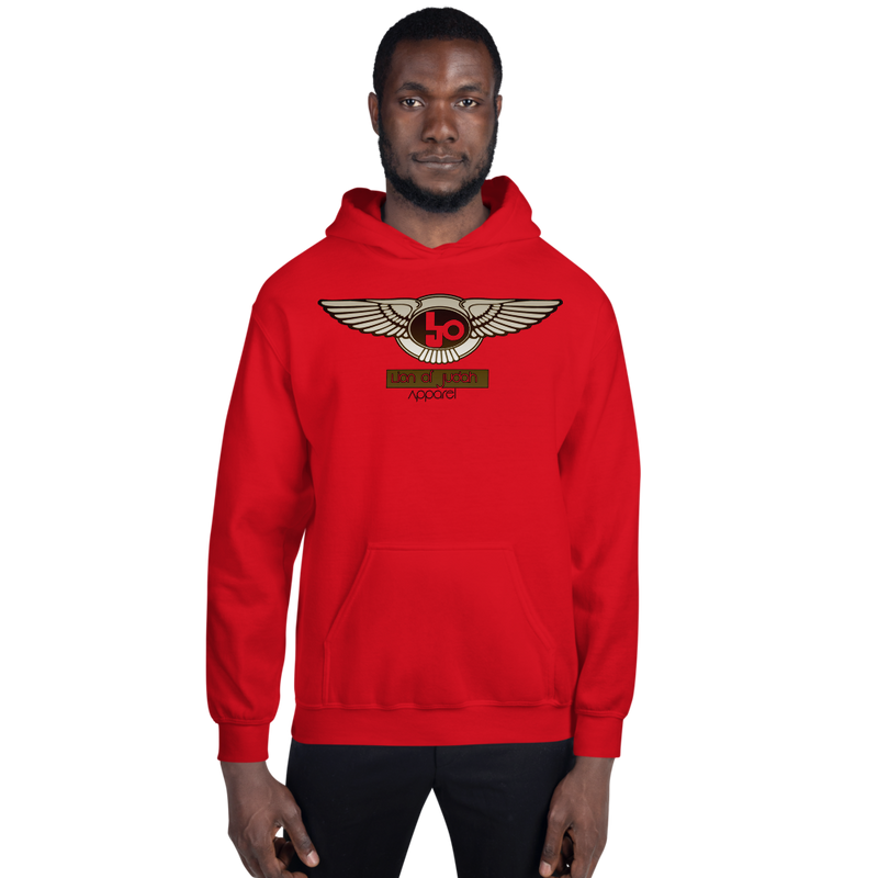 Lion Of Judah Wingz Bronze logo Unisex Hoodie