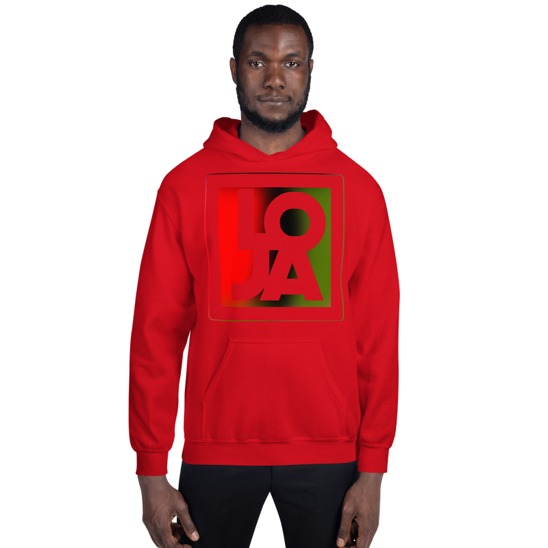 REd BlacK GreeN Lion Of Judah Apparel Logo Unisex Hoodie