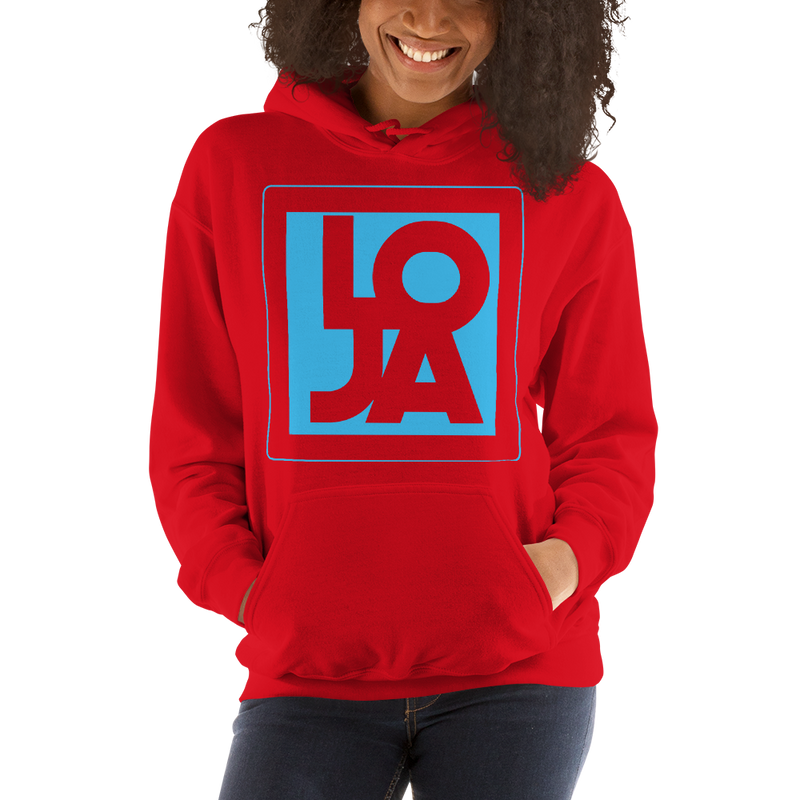 Lion Of Judah Apparel Logo Baby Blue Unisex Hoodie