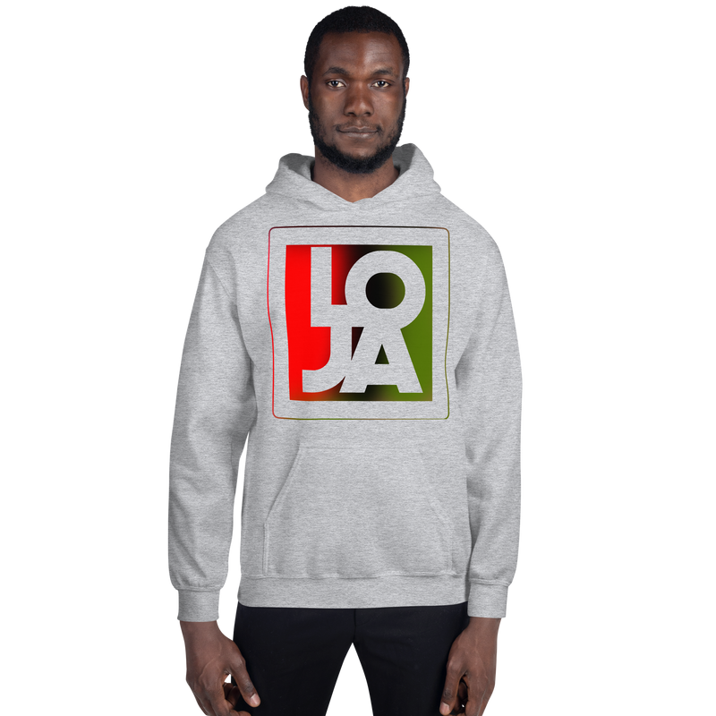 REd BlacK GreeN Lion Of Judah Apparel Logo Unisex Hoodie
