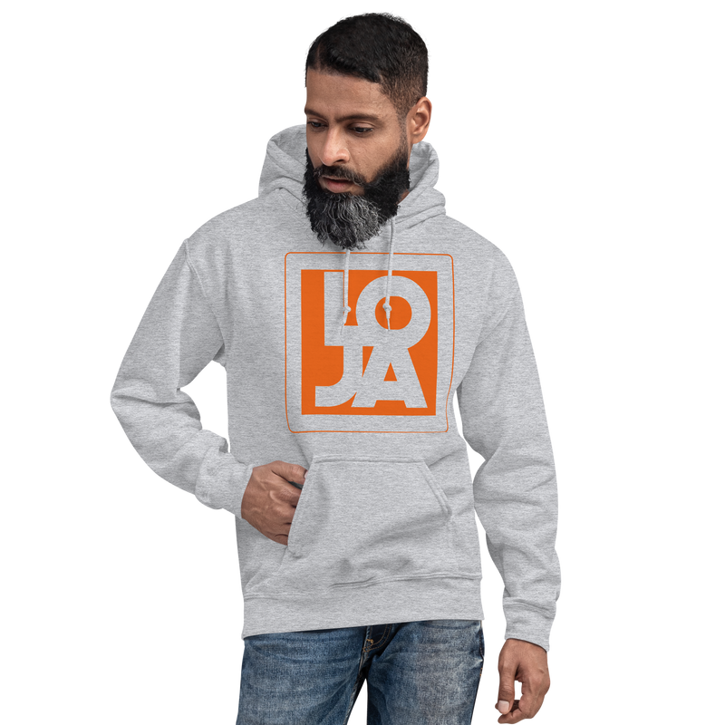 Texas Longhorn Orange Lion Of Judah Apparel Logo Unisex Hoodie