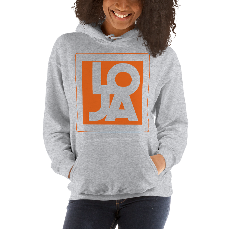 Texas Longhorn Orange Lion Of Judah Apparel Logo Unisex Hoodie