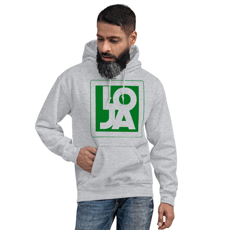Lion Of Judah Apparel Logo Green Frog Color Unisex Hoodie