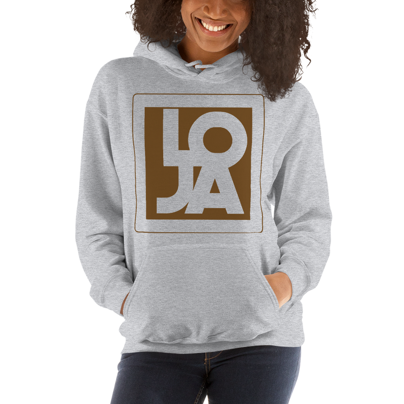 Lion Of Judah Apparel Logo Chocolate Brown Mocha Unisex Hoodie