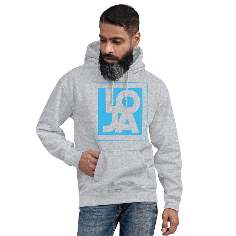 Lion Of Judah Apparel Logo Baby Blue Unisex Hoodie