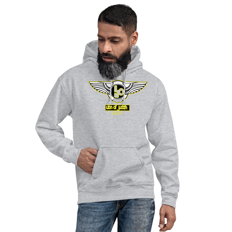 Lion Of Judah Wingz Yellow logo Unisex Hoodie