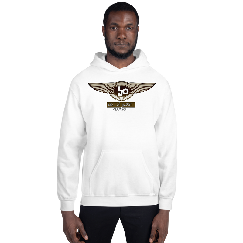 Lion Of Judah Wingz Bronze logo Unisex Hoodie