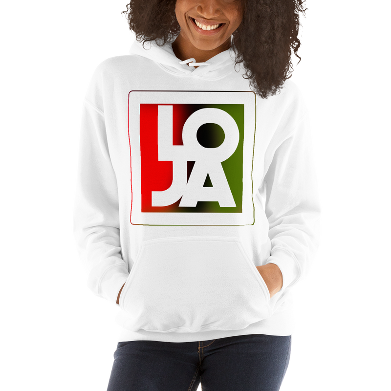 REd BlacK GreeN Lion Of Judah Apparel Logo Unisex Hoodie