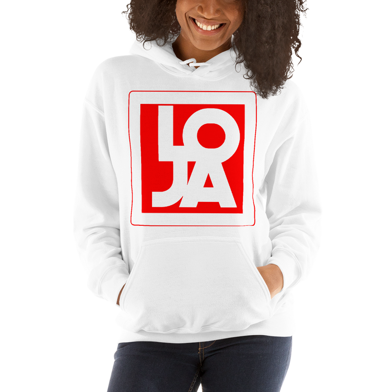 Lion Of Judah Apparel Logo Fire Engine Red Unisex Hoodie