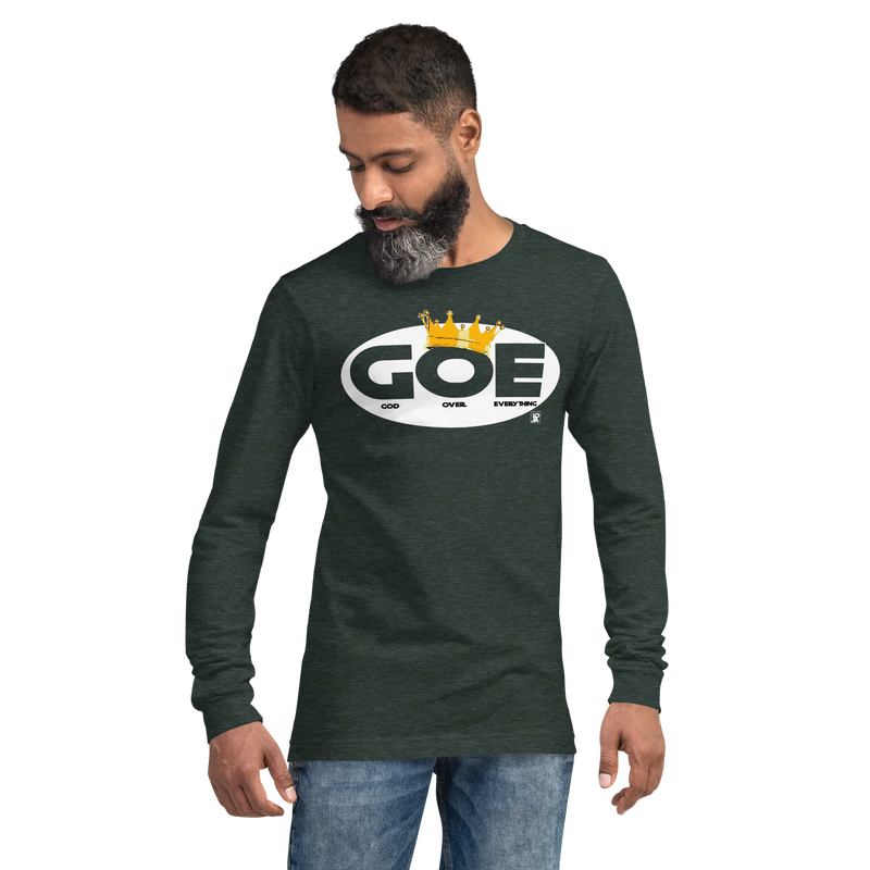 God Over Everything Unisex Long Sleeve Tee