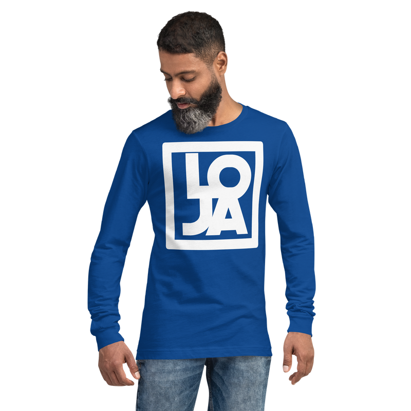 Lion Of Judah Apparel White Logo Unisex Long Sleeve Tee