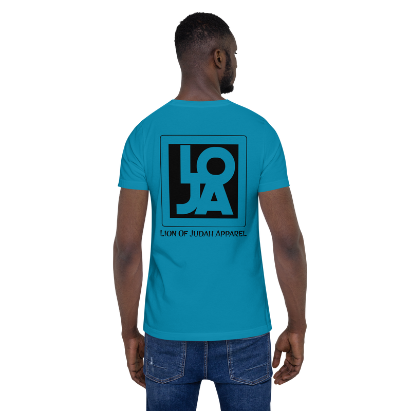 Lion Of Judah Apparel Black logo Unisex t-shirt