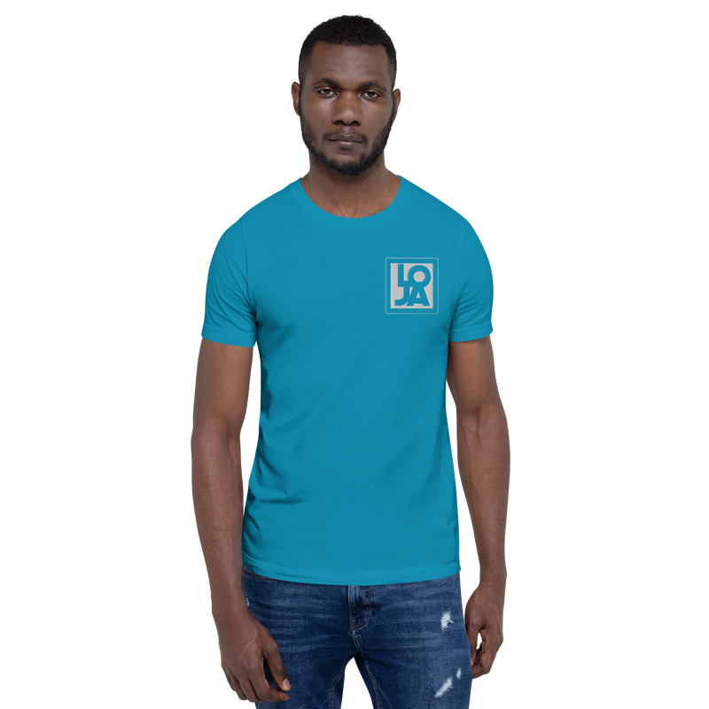 Lion Of Judah Apparel White logo Unisex t-shirt