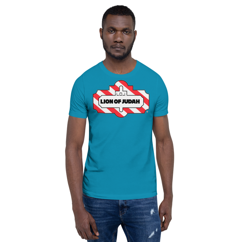 Lion Of Judah TGIF Fridays Wordplay Spinoff Design Unisex t-shirt