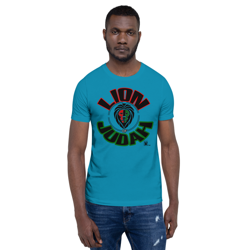 Lion Of Judah Design Unisex t-shirt