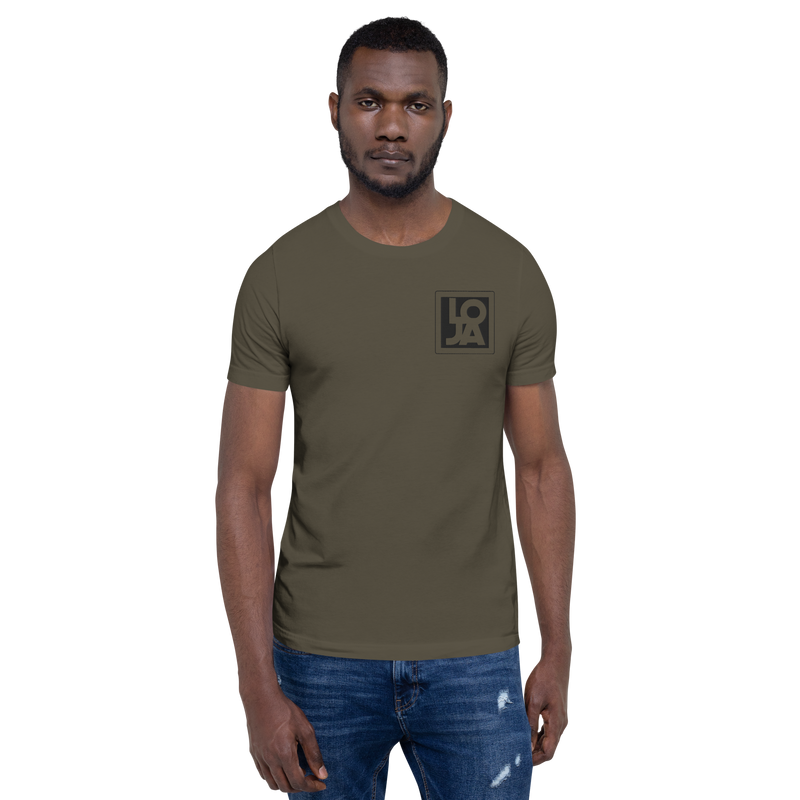 Lion Of Judah Apparel Black logo Unisex t-shirt