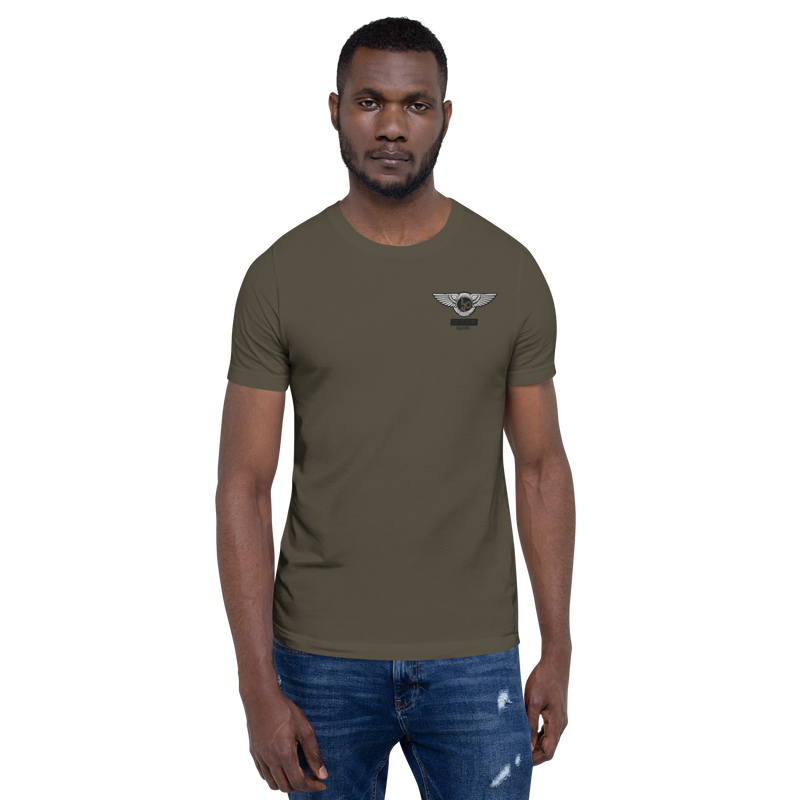 Lion Of Judah Black logo Unisex t-shirt