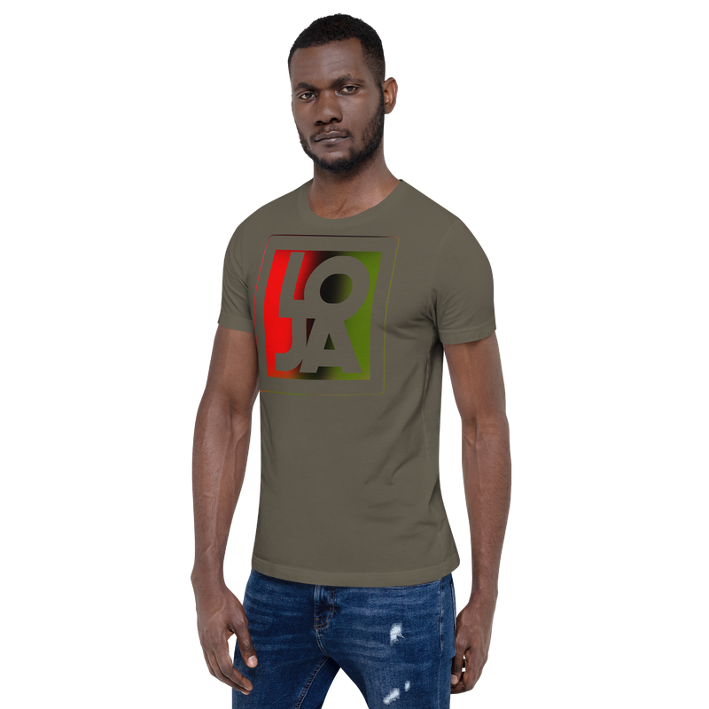 Lion Of Judah Apparel Logo Red Black Green Unisex t-shirt