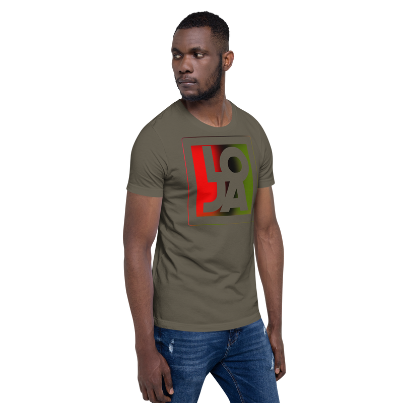 Lion Of Judah Apparel Logo Red Black Green Unisex t-shirt