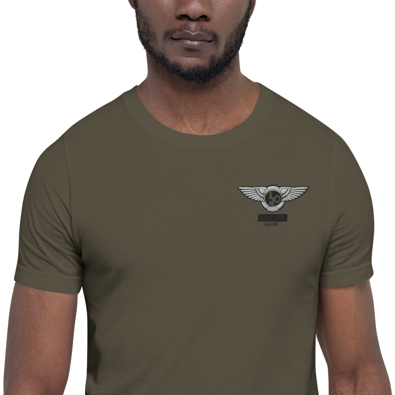 Lion Of Judah Black logo Unisex t-shirt