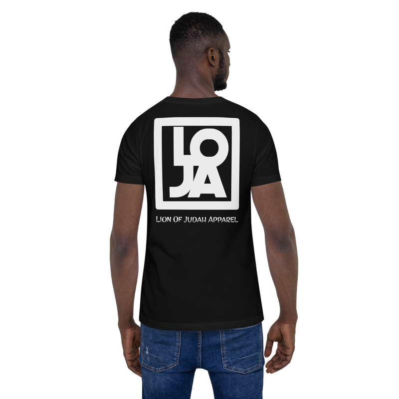 Lion Of Judah Apparel White logo Unisex t-shirt