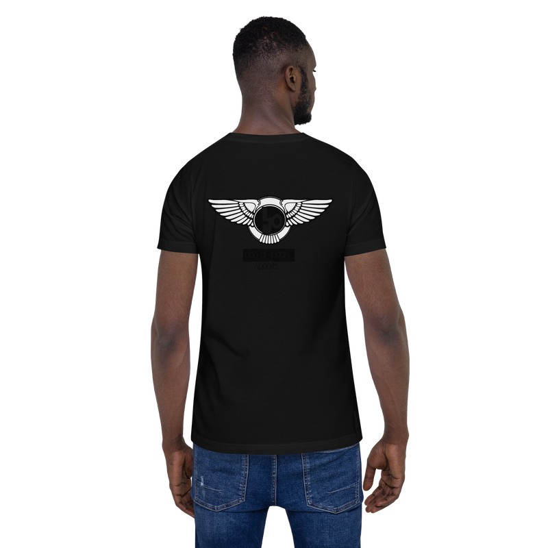 Lion Of Judah Black logo Unisex t-shirt