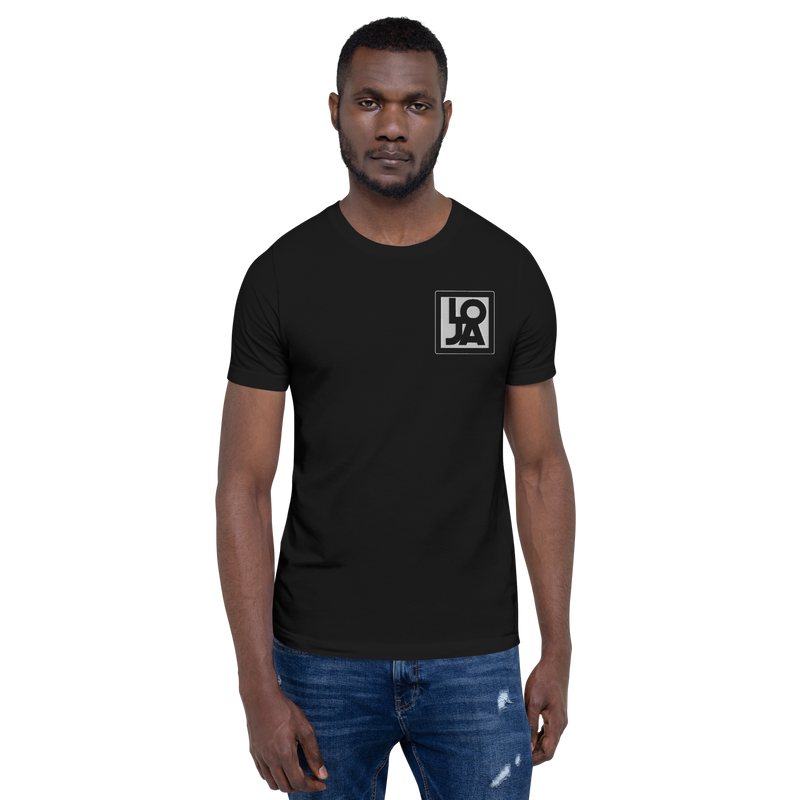 Lion Of Judah Apparel White logo Unisex t-shirt