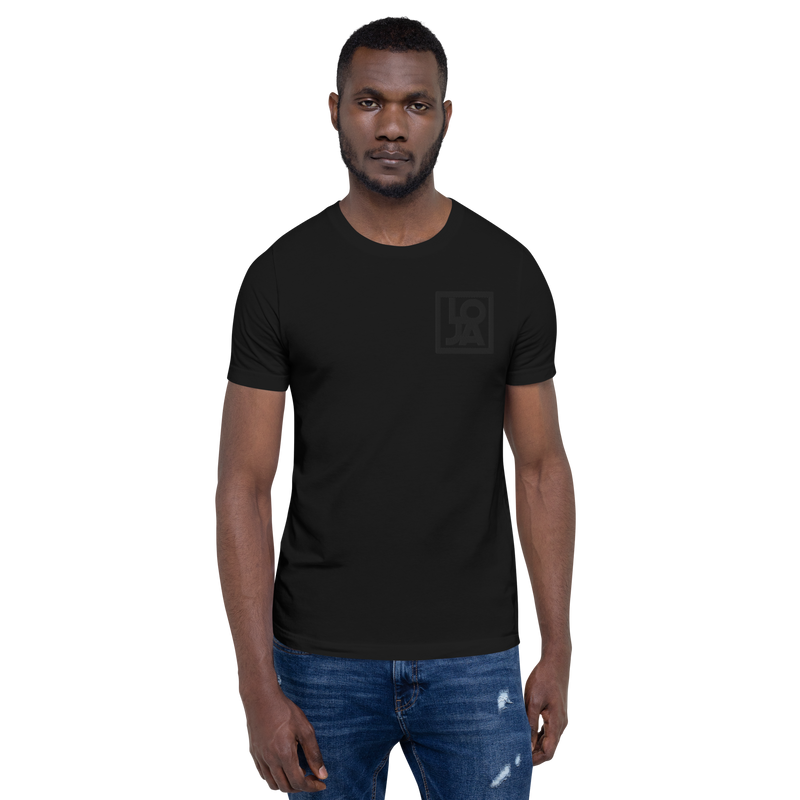 Lion Of Judah Apparel Black logo Unisex t-shirt
