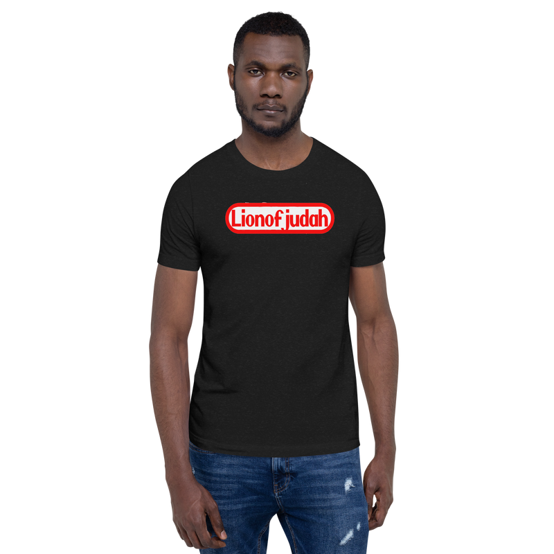 Lion Of Judah Nintendo Wordplay Spinoff Design Unisex t-shirt