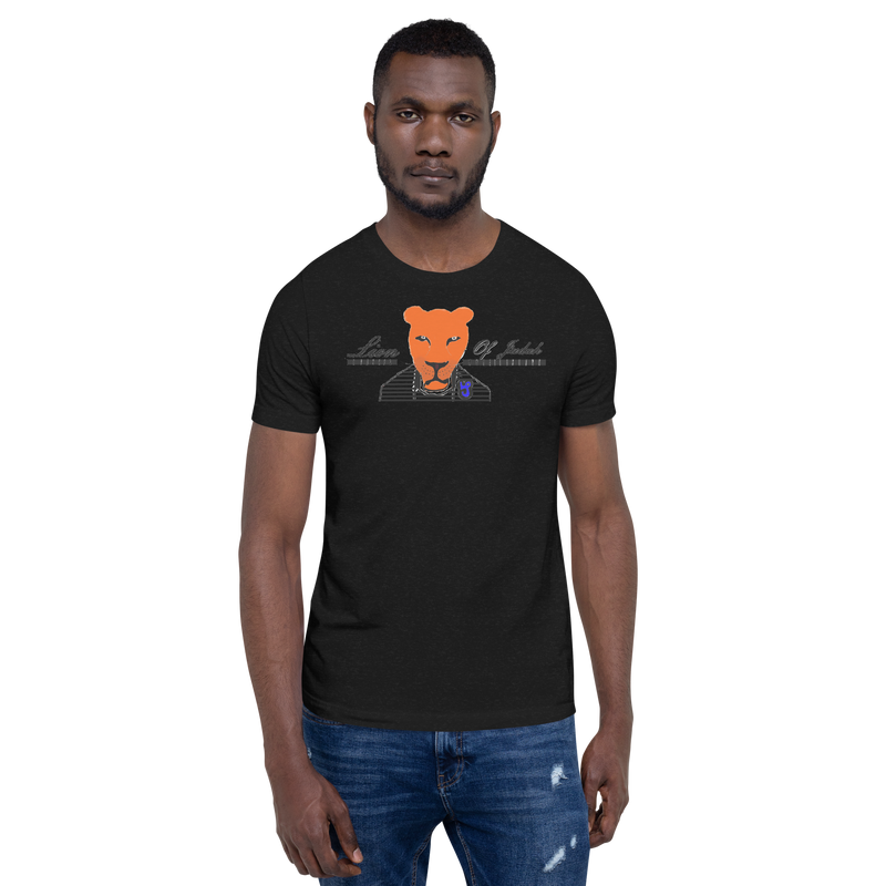 Lion Of Judah Design Unisex t-shirt