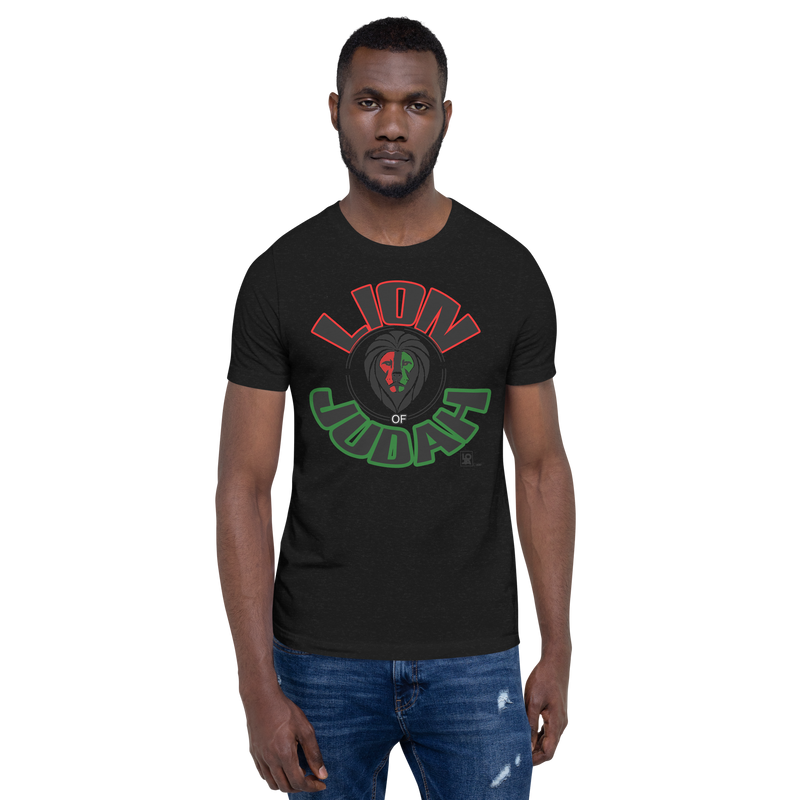 Lion Of Judah Design Unisex t-shirt