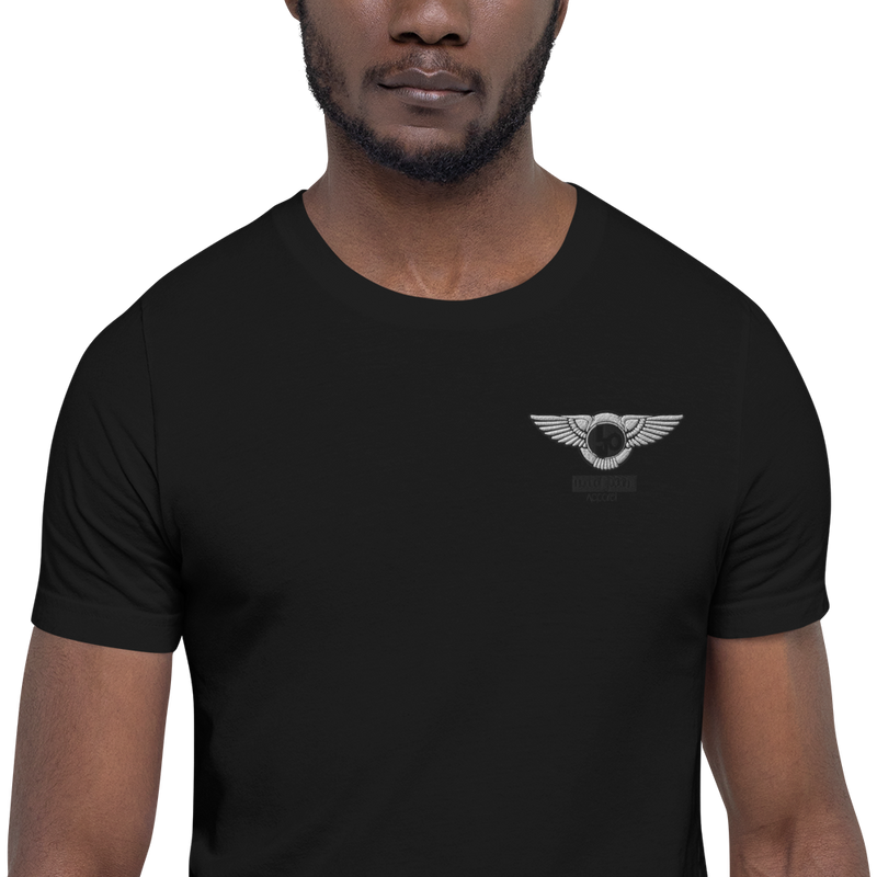 Lion Of Judah Black logo Unisex t-shirt