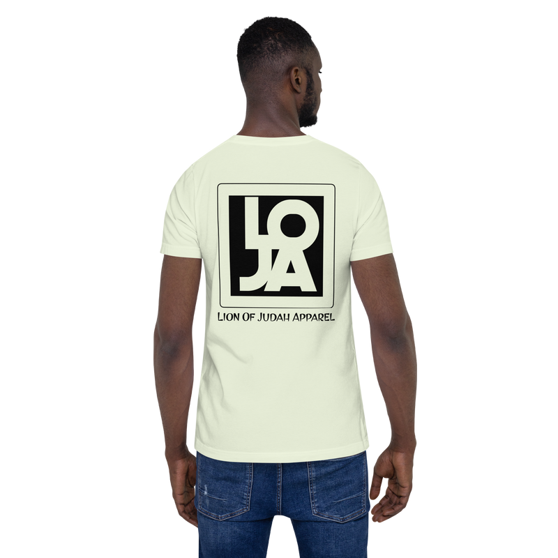 Lion Of Judah Apparel Black logo Unisex t-shirt