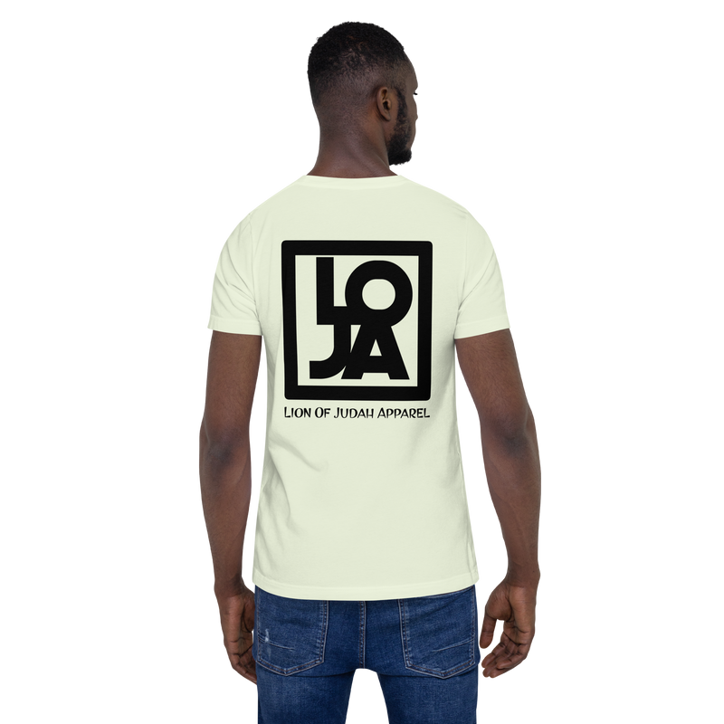 Lion Of Judah Apparel Black logo Unisex t-shirt