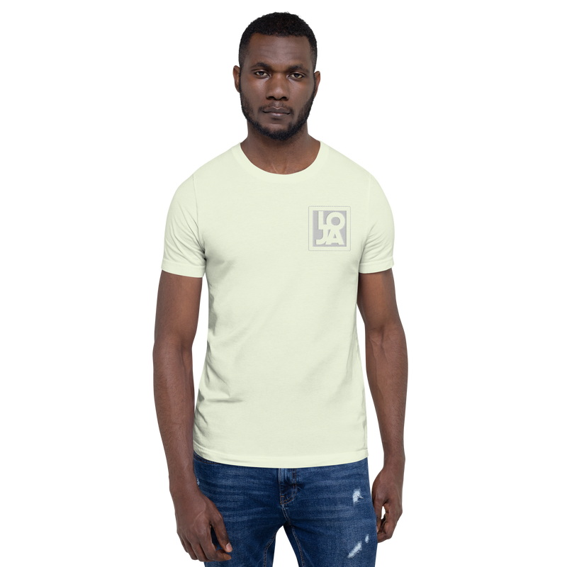 Lion Of Judah Apparel White logo Unisex t-shirt