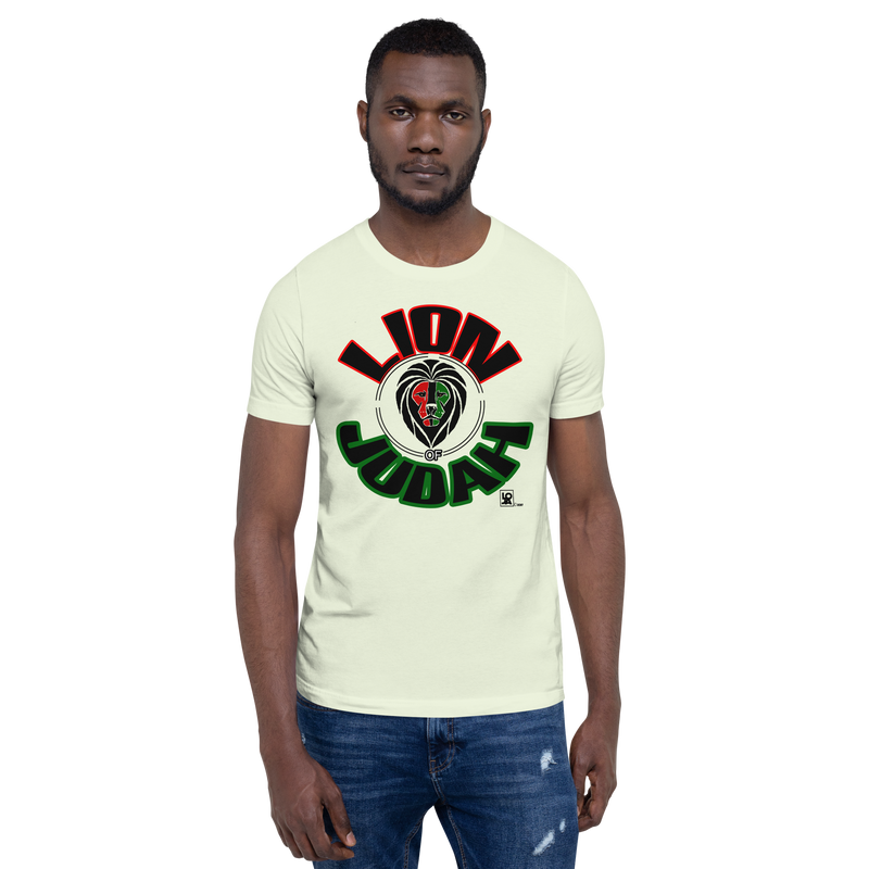 Lion Of Judah Design Unisex t-shirt
