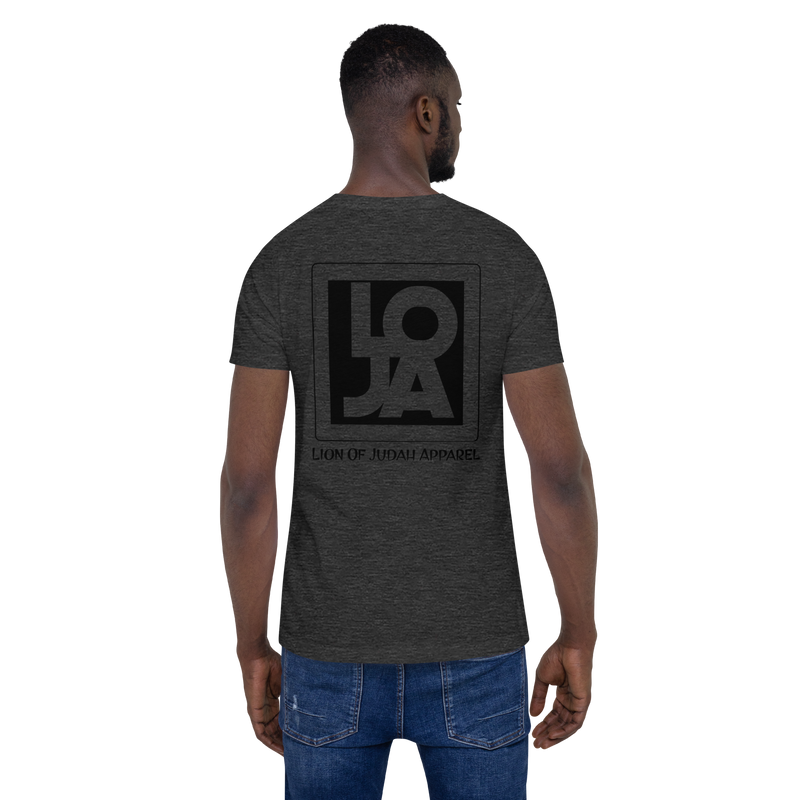 Lion Of Judah Apparel Black logo Unisex t-shirt